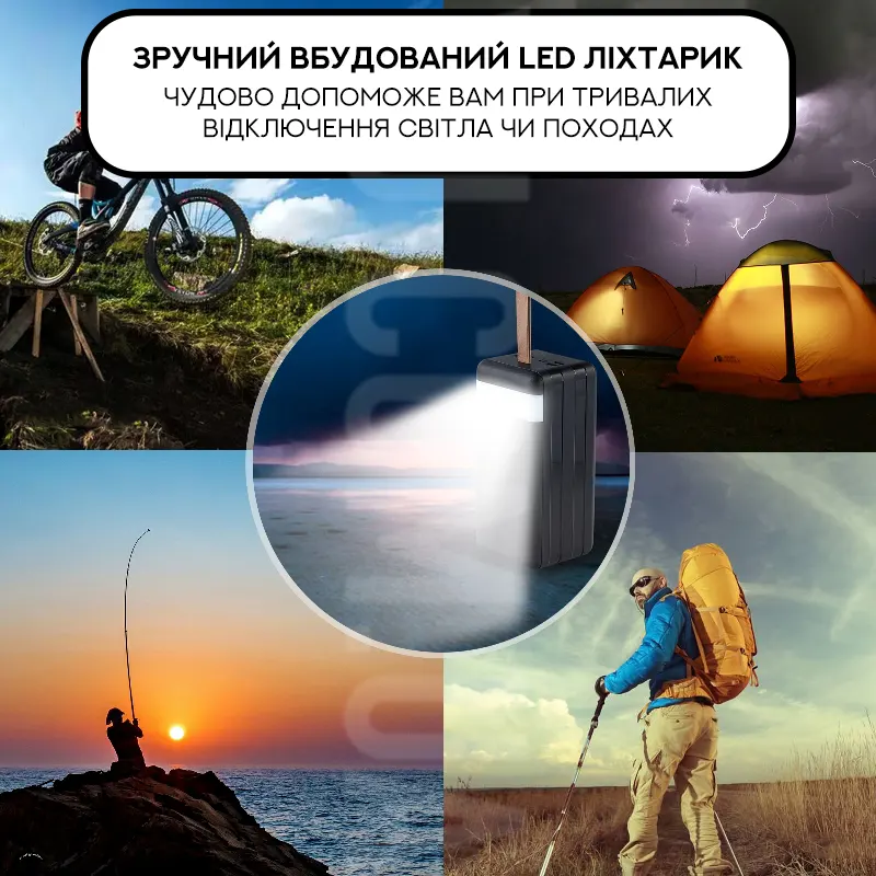 Потужний POWERBANK GLRTech T161 80000мАг
